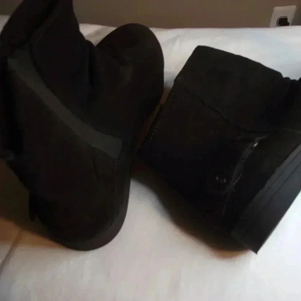Sonoma Life & Style Rhea Brown Ankle Boots Sz 7.5 M
